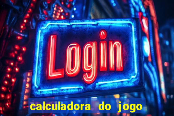 calculadora do jogo do bicho