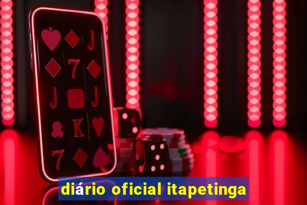 diário oficial itapetinga