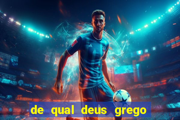 de qual deus grego eu sou filho percy jackson