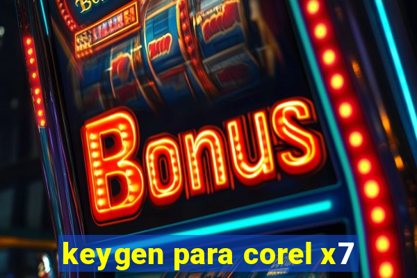 keygen para corel x7