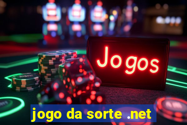 jogo da sorte .net