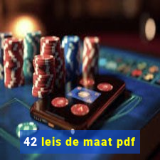 42 leis de maat pdf