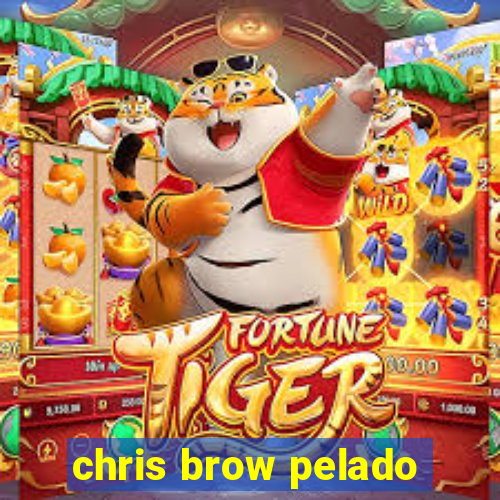 chris brow pelado