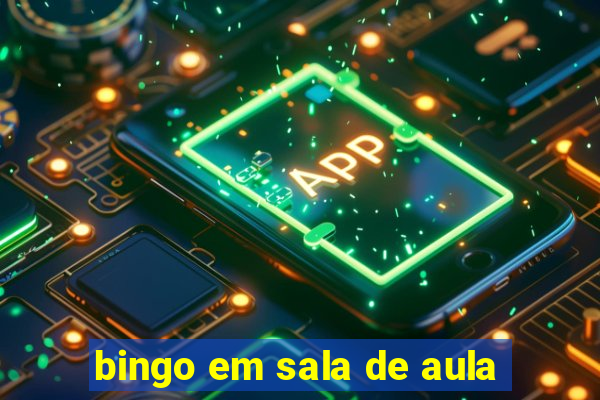 bingo em sala de aula