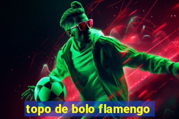 topo de bolo flamengo