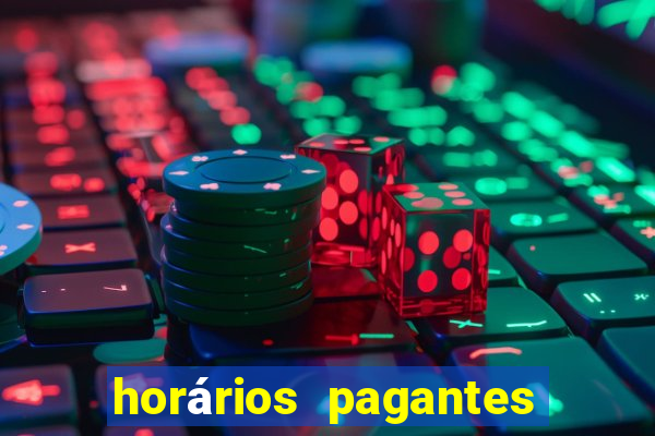 horários pagantes fortune rabbit hoje