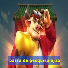 barra de pesquisa ajax