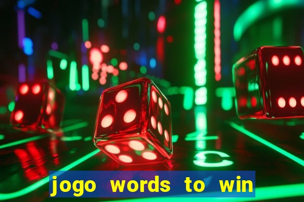 jogo words to win paga mesmo