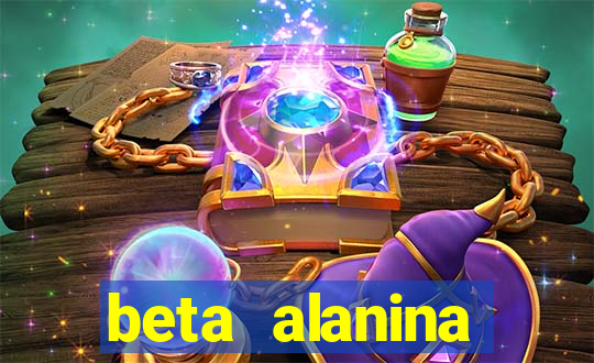 beta alanina aumenta a pressao