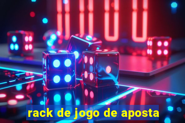 rack de jogo de aposta