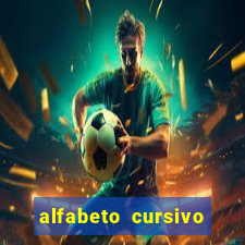 alfabeto cursivo pontilhado para imprimir pdf