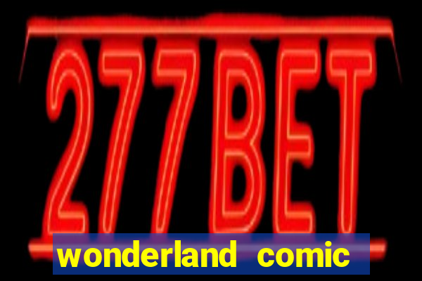 wonderland comic studio alphabet