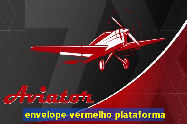 envelope vermelho plataforma