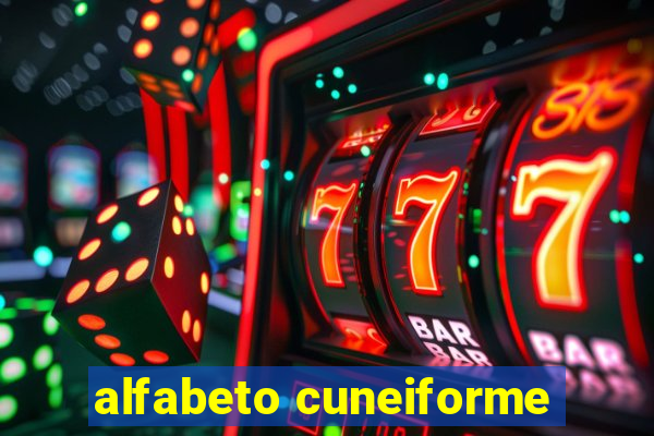 alfabeto cuneiforme